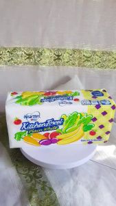 Hearttex Softpack Plain White Kitchen Towel 70 Sheets x 2 Ply (140 Sheets)[Size: 225 mm x 210 mm/sheet] - 1 Pack
