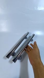 gagang handle pegangan pintu rumah minimalis panjang 33cm dan 45cm bahan stainless steel untuk pintu depan dan kamar