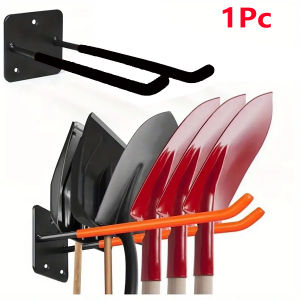 1 Garage Storage Hook for Gardening Tools Wall Hooks Garage Organization and Storage Shovel and Rake Hook Organizer Yard Tool Rack Garage Supplies