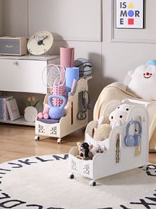 Giỏ đựng yoga tại nhà ống lưu trữ thiết bị thể dục máy tập thể dục cầu lông bóng rổ kệ lưu trữ đa chức năng