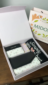 Set Bộ Hộp Quà Tặng Túi THẤU HIỂU Tặng Sinh Nhật Bạn Gái Thân Người Yêu Nữ Mẹ | MIDORI STUDIO MDR