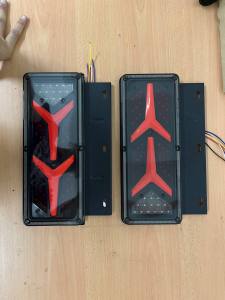 ISUZU/HICOM LED LAMBORGHINI TAIL LAMP 12V/24V 1SET #isuzu #hicom #trail #trailer #trailertruck #belakang #led #behind