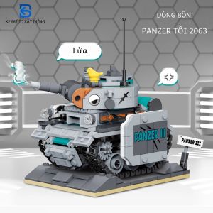 Bộ Khối Xây Dựng Xe Tăng Mini Dành Cho Trẻ Em Giáo Dục Mô Hình Quân Sự Xây Dựng Đồ Chơi Giáo Dục Với Hướng Dẫn Học Tập Quà Tặng Cho Trẻ Em