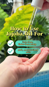 Human Nature Pure Jojoba Oil 100% Natural - Anti-Dandruff for Itchy Scalp Oil Control Moisturizing Acne-Prone Skin | For Face Hair Scalp Body (No Harmful Chemicals)
