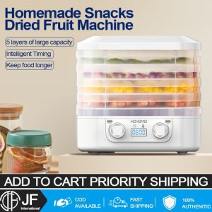 JF 160W Food Dehydrator Machine Meat Fruit Promotion Vegetables Dryer Herb Dry School Experiment