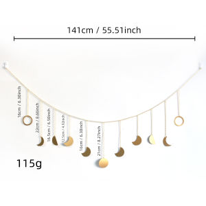 DIHUANTUO | Scandinavian Style Wall Hanging Decorations Star and Moon Design
