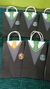 10pcs HARRY POTTER theme customized lootbags