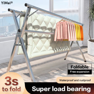 【160/200/240CM】YiMei® clothes line drying racks hangers rack laundry drying rack for clothes hanging rack laundry rack sampayan stainless adjustable sampayan outdoor foldable sampayan stainless steel clothes drying rack