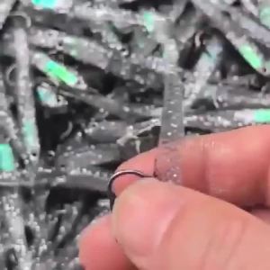 10pcs Lead Fishing Lures Soft Plastic Worms with Hooks for Bass Catfish and Other Freshwater Species Ideal for Saltwater Use