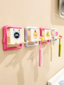 Giá Để Chổi Đánh Răng Gắn Tường Phòng Tắm Giá Để Bát Đựng Nước Súc Miệng Giá Để Kem Đánh Răng Đồ Dùng Vệ Sinh Cá Nhân