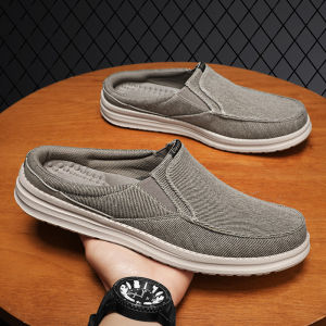 NUDANLAI | Big Size Easy On Breathable Canvas Shoes