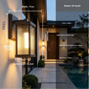 Waterproof LED Outdoor Wall Lamp