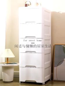 Gap Storage Cabinet Nordic 15cm Plastic Kitchen Gap Storage Cabinet Drawer With Wheels Bathroom Organizer slim cabinet Narrow Plastic Storage Unit - Lazada