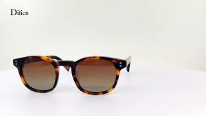 Dilicn Kính Mát Dành Cho Nữ Và Nam Phong Cách Mới Chống Bức Xạ Kính Mắt Phân Cực Gradient Ống Kính BAF6009S