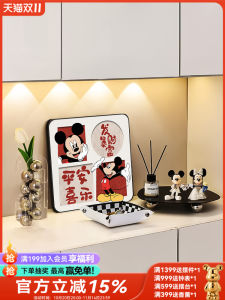 Ping An Living Room Desktop Ornaments Hallway Key Storage NAMIC Table Painting Home Ornament Moving into the New House