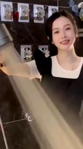 Vòi Sen Tăng Áp - Đầu Vòi Hoa Sen Mát Xa- 4 Trong 1 - 3 Chế Độ Áp Suất Cao Tiết Kiệm Nước - Lõi