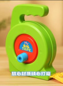 Construction Toy for Kids Early Learning Tape Measure with Clear Scale Education Toy Construction Tools for pomermy