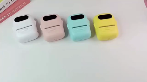 LIOTOG P50 Thermal Label Printer Portable HD Mini Wireless Bluetooth Sticker Label Maker Labeling Machine Labeller DIY Label for IOS Android