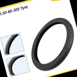 16 Inch Bicycle Tire 16x1.50 (40-305) Wear-Resistant and Anti-Skid Bicycle Tire Outer Tire Modification Part