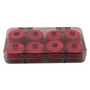 4/8Pairs Foam Winding Board Fishing Line Shaft Bobbin Spools Tackle Box Red Lines Fishing Mainline Assembly Box Fishing Accessor