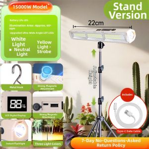PAIMIJI | Long-lasting Portable Solar-like Plant Growth Light with Magnetic Charging Desktop