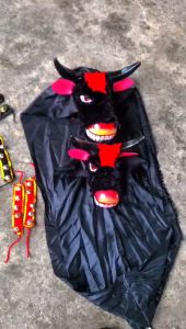 Paket Murah Mainan Bantengan / Banteng dan klinting kaki mainan anak-anak Tk - Sd mainn kesenian tradisional tanduk sapi-sapian.