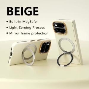 360 Rotating Magnetic Ring Holder Stand Hinge Protection Phone Case for Google Pixel 11 Pro Fold for Magsafe Shockproof Cover