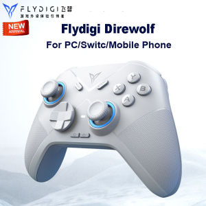 New Flydigi Direwolf Wireless Bluetooth Controller High Precision Somatosensory Mapping Game Console Supports Nintendo Switch/PC/Mobile Phone Genshin Impact