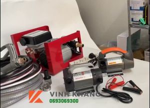 bơm dầu diesel 12V 300W SUOLI SL-027 lưu lượng bơm 50L