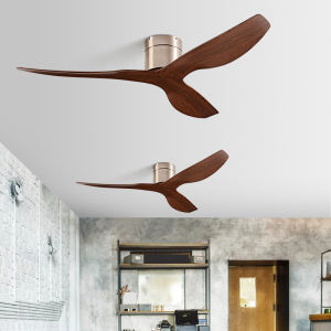 Industrial Vintage Ceiling Fan High Wind Power for Restaurant Living Room Home Low Floor Commercial Use without Light Electric Fan