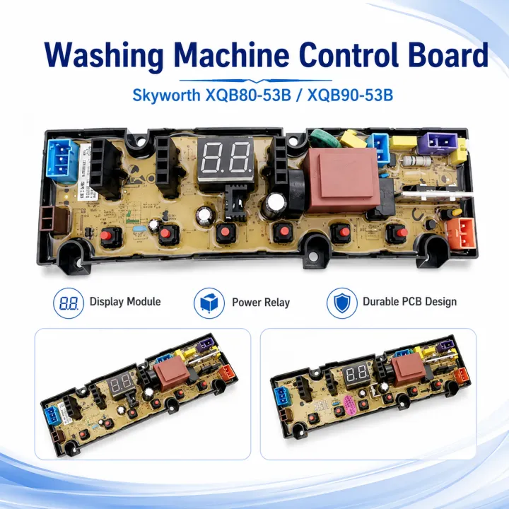Skyworth%20Fully%20Automatic%20Washing%20Machine%20Computer%20Board%20XQB80-53B%20XQB90-53B%20Main%20Board%20Circuit%20Control%20Board%20-%20Image%204