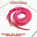Rubber Speargun | Tebal 3mm | Karet Panah / Tembak Ikan Pipih | Karet ketapel | Karet Buat Fitness / Stretching / Melatih Otot Tangan | Karet Elastis dan Lentur. 
