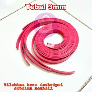 Rubber Speargun | Tebal 3mm | Karet Panah / Tembak Ikan Pipih | Karet ketapel | Karet Buat Fitness / Stretching / Melatih Otot Tangan | Karet Elastis dan Lentur