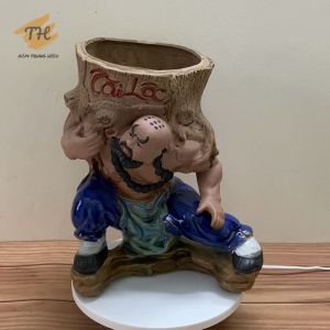 Tượng bonsai Lỗ Chí Thâm bê gốc cây