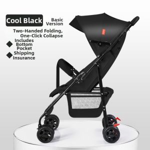 BONINGYU | Compact Lightweight Foldable Sit & Recline Baby Stroller
