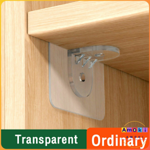 Amoki Shelf Support Right Angle Plastic Partition Clapboard Cabinet Hanger Layered Corner Bracket