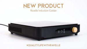 Komporn Induksi Listrik Ravelle Low Watt & Slim Body - Desain Korea