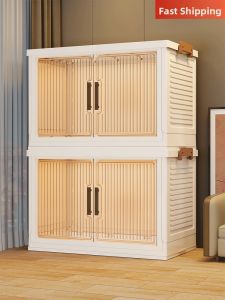 evesigar | Moveable Multi-layer Large Capacity Thickened Storage Cabinet