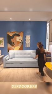Sofa thông minh  - sofa giường kéo thành giường nằm siêu tiện lợi - tiết kiệm diện tích