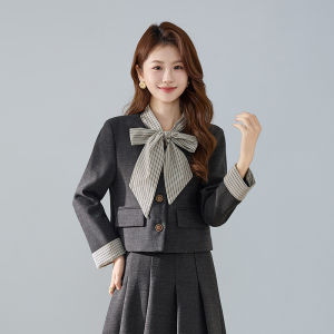 XINYU | Fashionable Elegant Teacher Interview Suit Spring Autumn Petite