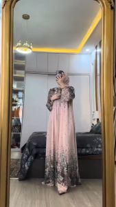 HANA DRESS BRUKAT MUSLIM PESTA & GAMIS KONDANGAN WANITA