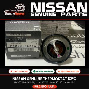 Genuine Nissan Thermostat 82°C/76.5°C for NV350 Urvan Patrol Royale Y62 (All Year) Navara NP300 & D40 Terra & Y60 Y61 Series