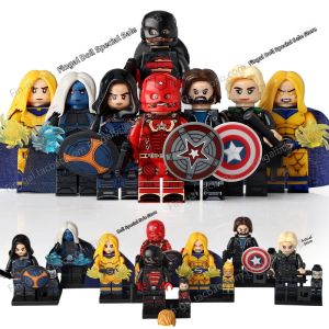 Thunder Team Agent Winter Soldier Void Compatible Building Blocks Minifigures