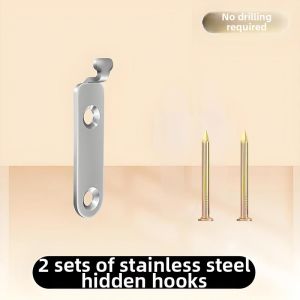 BAPNP | Heavy-duty Mural Large Frame Picture Hangers No Drilling Required