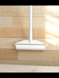 ไม้ม็อบ ที่กลิ้งขน ลูกกลิ้งทำความสะอาด ขนสัตว์เลี้ยง ลูกกลิ้งกาว ด้ามจับปรับความยาวได้ 124cm ลูกกลิ้งขจัดฝุ่น กระดาษกาว