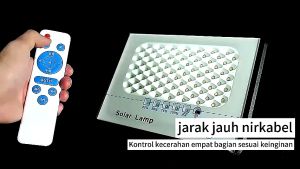 Lampu Tenaga Surya outdoor otomatis nyala 1500W matahari led solar cell outdoor panel 24 Jam cahaya
