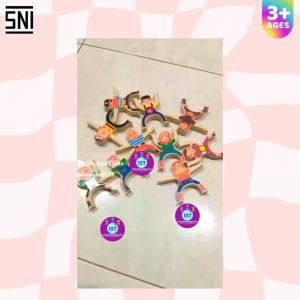 IST Mainan Edukasi Anak Stacking Blocks Isi 16 pcs / Balancing Toys SH 223