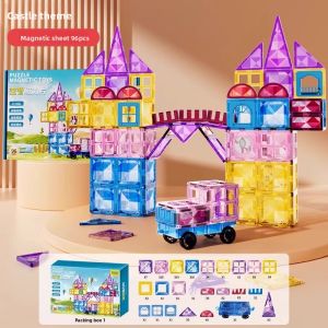 BABYSHOME | Colorful Window Magnetic Building Tiles