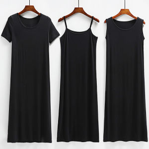 YILU | Spring Summer Modal A-line Backless Short Sleeve Maxi Dress