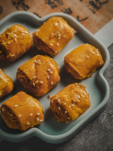 Traditional Guangdong Meat Powder Loose Crisp Snack Office Popular Leisure Tea Time Meat Flavored Biscuit 150g Bag